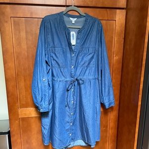 Time and True Utility  Shirt Dress